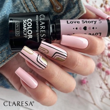 Гибридный лак для ногтей Claresa Love Story 3 5 мл
