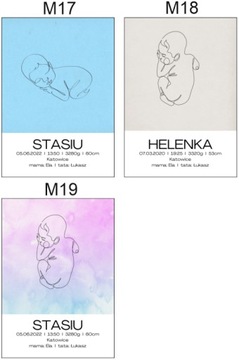 METRYCZKA ZE ZDJĘCIEM dziecko A4 prezent chrzest