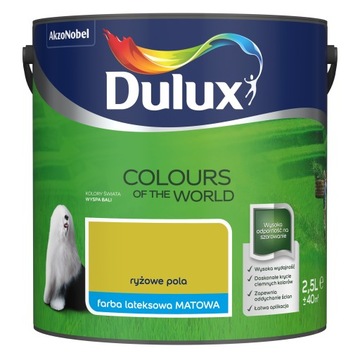 Dulux Kolory Świata RYŻOWE POLA 2,5L