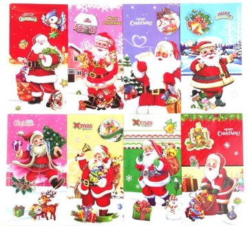 KARTKA ŚWIĄTECZNA PREZENT KOPERTA BOŻE NARODZENIE