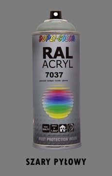 Dupli-color Lakier akrylowy połyskowy RAL 7037