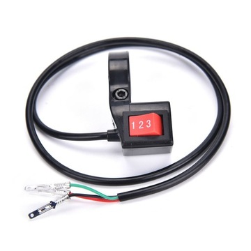 22mm 3 prędkości przełącznik modułu skuter elektry