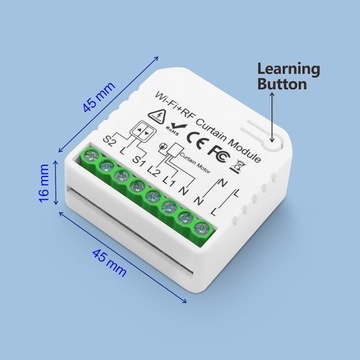 WIFI TUYA ШТОРЫ WIFI КОНТРОЛЛЕР + ПУЛЬТ ДИСТАНЦИОННОГО УПРАВЛЕНИЯ