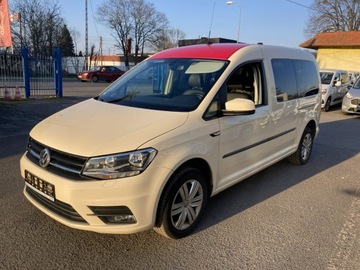 Volkswagen Caddy IV Kombi Maxi 2.0 TDI SCR BlueMotion Technology 102KM 2020 Volkswagen Caddy niepełnosprawnych rampa inwalida, zdjęcie 1