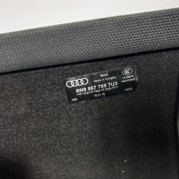 AUDI A5 18- POLIČKA KUFRU USA