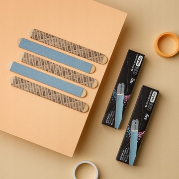 STALEKS 50x Wymienne nakładki do pilnik prosty 150