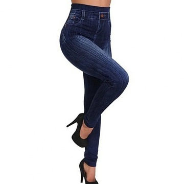 Women Denim Jeans High Waist Jeans Stretch Pockets