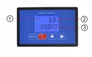 Regulator prędkości obrotowej - kompaktowy AREB 2,5 80-460W 2,5A 230V