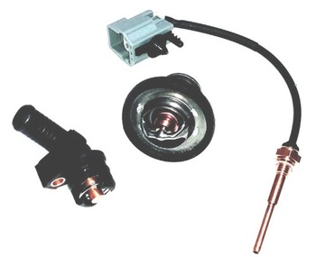FORD MONDEO MK3 JAGUAR X-TYPE 2,0TDCI TERMOSTAT OLEJU + CZUJNIKI CHŁODZENIA