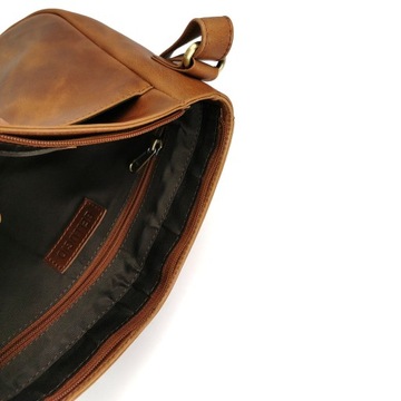 Torebka listonoszka typu saddle bag