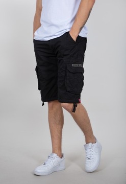 Spodenki Alpha Industries Jet Short black 32