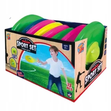 Скакалка СО СЧЕТЧИКОМ Прыжки резиновый летающий диск Фрисби СВЕТЯЩИЙСЯ 3В1