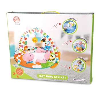 ОБРАЗОВАТЕЛЬНЫЙ КОВРИК БОЛЬШОЙ ИНТЕРАКТИВНЫЙ ПЕННЫЙ 3в1 ДЛЯ ДЕТЕЙ