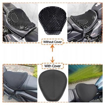 ГЕЛЕВАЯ ПОДУШКА СИДЕНЬЯ ДЛЯ МОТОЦИКЛА ТОЛСТЫЙ ЧЕХОЛ ДЛЯ МОТОЦИКЛА
