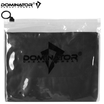 Плащ-пончо Пончо с капюшоном Винил Dominator Черный