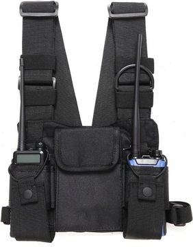 GAESHOW Walkie Talkie torba na klatkę piersiowa kamizelka