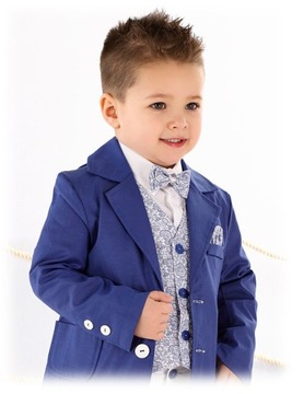 костюм-пятерка БЛЕЙЗЕР БРЮКИ ЖИЛЕТ РУБАШКА МНОГО размер 86 ​​A23B