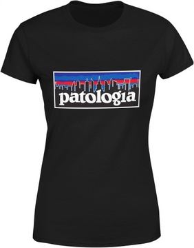 ŚMIESZNA KOSZULKA Z NADRUKIEM PATOLOGIA DAMSKA XXL BLUZKA TSHIRT DAMSKI