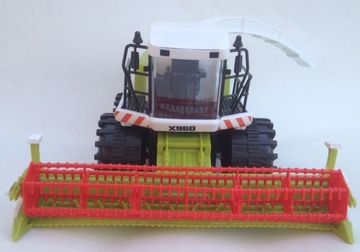 Большой зеленый комбайн для фермера, игрушка ФЕРМЕР