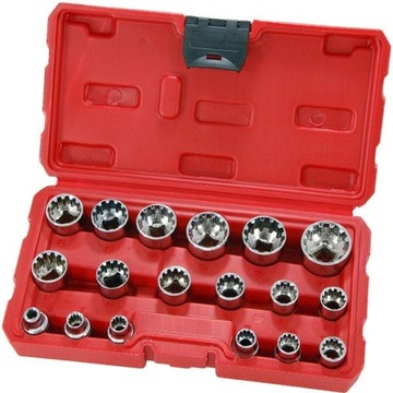 KLUCZE NASADKI ZESTAW KLUCZY GEAR LOCK 6-24mm