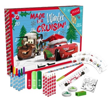АДВЕНТ-КАЛЕНДАРЬ DISNEY CARS ДЛЯ ДЕТЕЙ