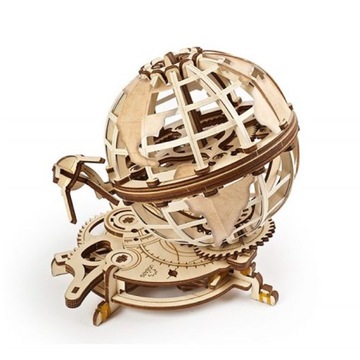 Ugears Globus Puzzle 3D Model Mechaniczny