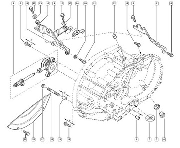 СЦЕПЛЕНИЕ ДВУМАССОВОЕ LAGUNA III 2.0 DCI ОРИГИНАЛ