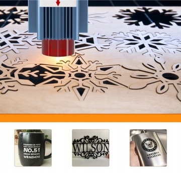 Grawer laserowy SCULPFUN S9 + 440x440mm platforma