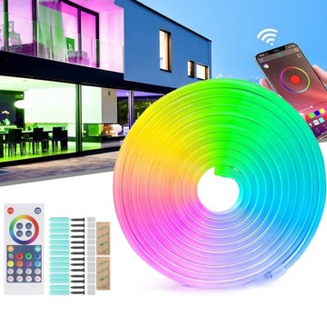Светодиодная неоновая лента DIY Music Sync для украшения дома