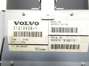 DISPLEJ NAVIGACE VOLVO V70 III S80 II
