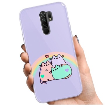 ETUI CASE SILIKONOWE OBUDOWA PLECKI NA TELEFON DO XIAOMI REDMI 9 WZORY