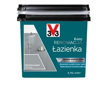 V33 RENOWACJA EASY ŁAZIENKA 0,75 SZLACHETNY POPIEL