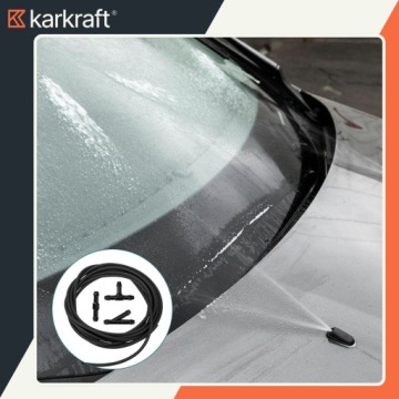 КОМПЛЕКТ ДЛЯ РЕМОНТА ОМЫВАТЕЛЯ ЛОБОВОГО СТЕКЛА ШЛАНГ 2М + ФИТИНГИ ТРОЙНИКИ