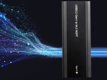 Корпус адаптера накопителя m.2 sata ngff usb 3.1 usb type-c 2230-2280 мм