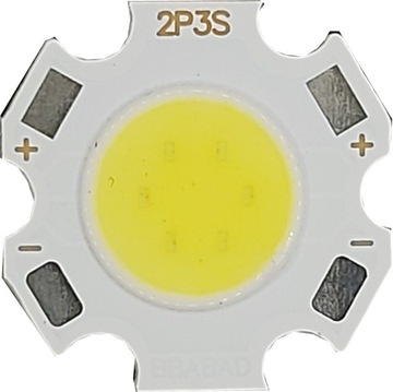 Dioda COB LED 3W, SANAN WHITE 6000K, 360lm