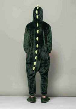 Пижама-онси Kigurumi Костюм Костюм Динозавра XL: 175 - 185 см
