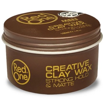 REDONE CREATIVE CLAY WAX STRONG HOLD MATTE MATOWY WOSK DO WŁOSÓW 100ML