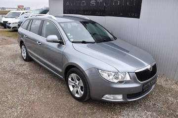 Skoda Superb II Kombi 2.0 TDI CR DPF 170KM 2010 Skoda Superb Klimatronic Multifunkcja Tempomat Komputer Parktronic Zadbany, zdjęcie 1