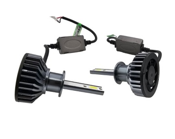 ŻARÓWKI LED F2 PRO H1 Plug&Play CSP IP68 CANBUS Ultra Mocne 12000LM