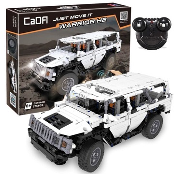 CADA KLOCKI SAMOCHÓD WARRIOR H2 ZDALNIE STEROWANY DUAL MODE Z LED