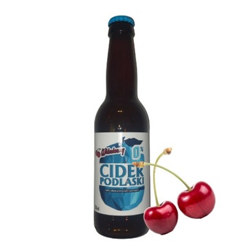CIDER PODLASKI WIŚNIOWY - Cydr bezalkoholowy