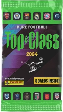 Футбольные КАРТОЧКИ TOP CLASS 2024 FAT PACK 24 КАРТОЧКИ + САШЕ 8 карточек