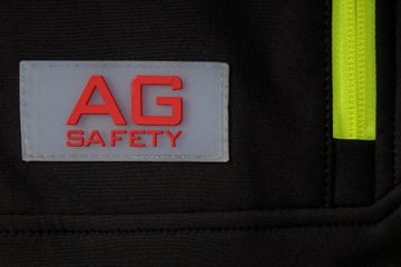 РАБОЧАЯ КУРТКА SOFTSHELL ЧЕРНО-ЖЕЛТАЯ ВНИМАНИЕ