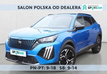Peugeot 2008 II SUV Facelifting 1.2 PureTech 130KM 2024 Peugeot 2008 PureTech 130 Allure SS EAT8 SalonPL Niski Przebieg Od Reki Za