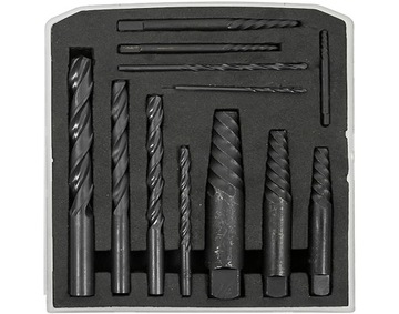 ЭКСТРАКТОРЫ ДЛЯ СЛОМАННЫХ, СЛОМАННЫХ, СЛОМАННЫХ ВИНТОВ, ГАЙОК, СВЕРЛ