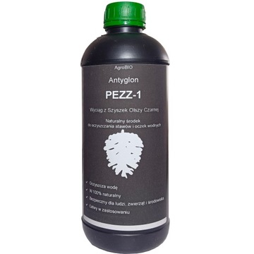 WYCIĄG Z SZYSZEK OLSZY CZARNEJ 1L PEZZ-1 NATURALNY ANTYGLON DO STAWÓW OCZEK