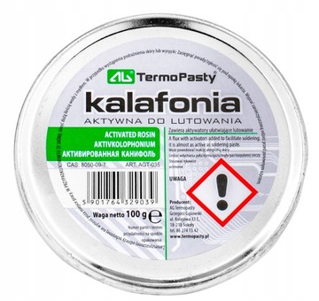 KALAFONIA 100G AKTYWNA DO LUTOWANIA TERMOPASTY
