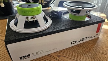 Комплект автомобильных динамиков ESB 2.6K2 165 мм 2x120 Вт RMS Автомобильная аудиосистема