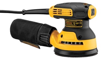 ЭКСЦЕНТРИЧЕСКАЯ ШЛИФОВАЛЬНАЯ МАШИНА DEWALT 125 ММ, 280 Вт ТОЧНОСТЬ, КОМФОРТ, ИННОВАЦИИ