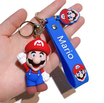 Brelok wisiorek do kluczy plecaka figurka zabawka Super Mario